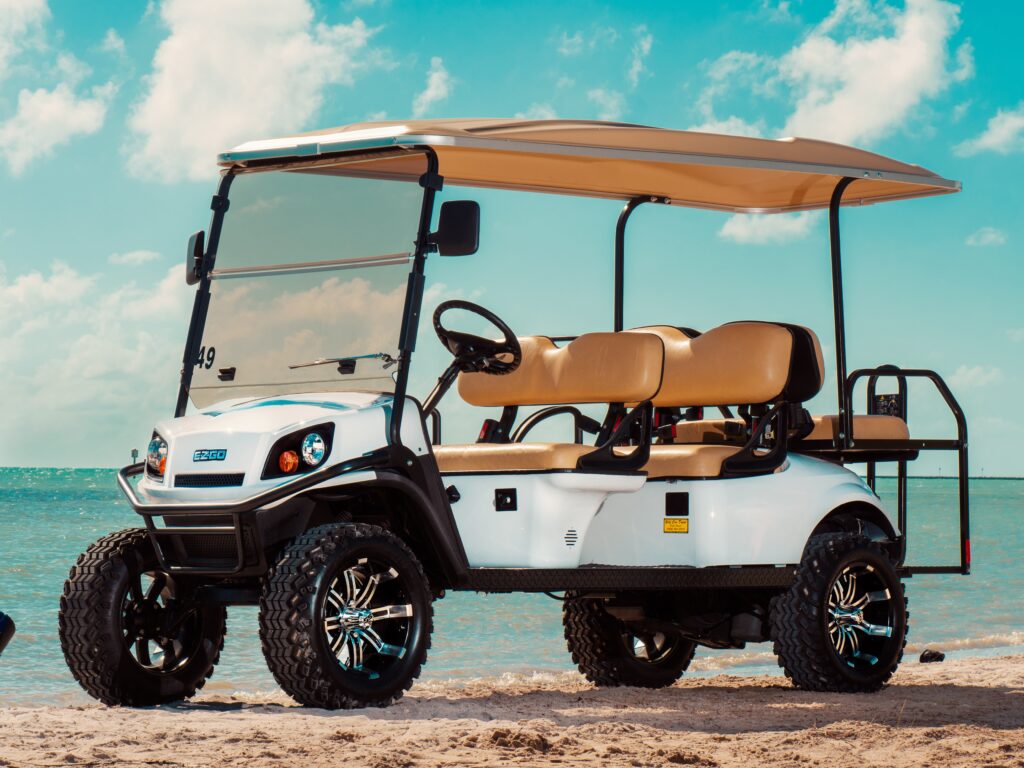 Key West 6 Seater EZGO Golf Cart Rental Image 1