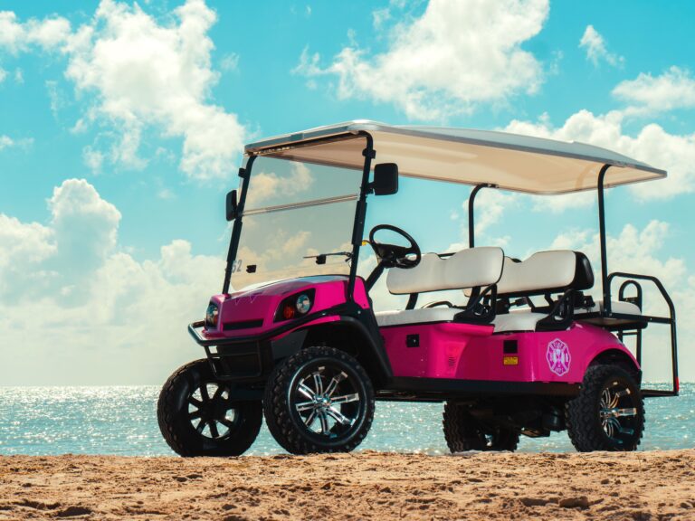 1 Key West 6 Seater EZGO Golf Cart Rental 2024